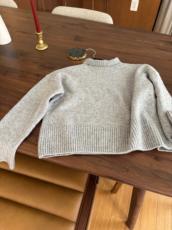 & Other Stories Sweaters - gray crop sweater by Other Stories, xs